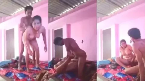 Desi Village Wife Blowjob and Hard Pussy Fuck Video MMS