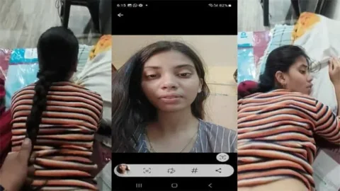 Telugu College GF Showing Ass Fuking In Dogy Style Porn Video