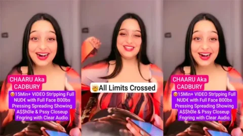 Chaaru Aka Cadbury - Famous Insta Influencer - 15Min+ Premium Nude Live