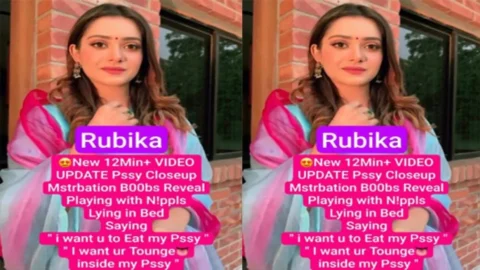 Rubika Beautiful Model New Premium Live