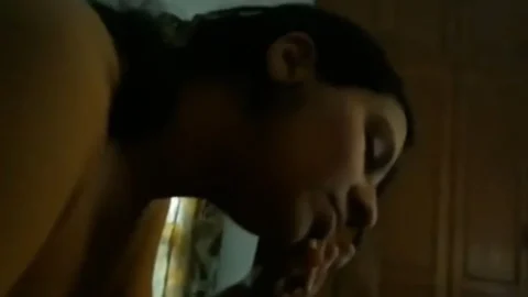 Sexy Wife Giving Early Morning Blowjob To Husband