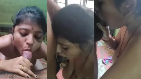 Tamilian wife Nadini ki mast dick sucking viral sex tape