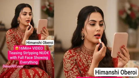 Himanshi Oberoi Live Teasing - Stripping NUDE For First Time