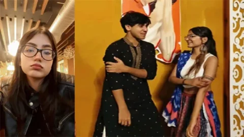 Indian Gf Thresome - Sucking Two Dick And Fucked