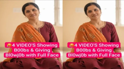 Desi Wife Affair with Neighbour Viral Showing Boobs Giving Blowjob