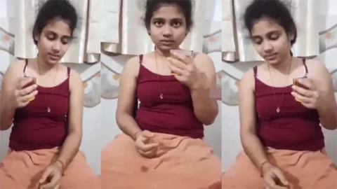 Hot Drinking Innocent Girl - Before Fucking Dick Mms Video