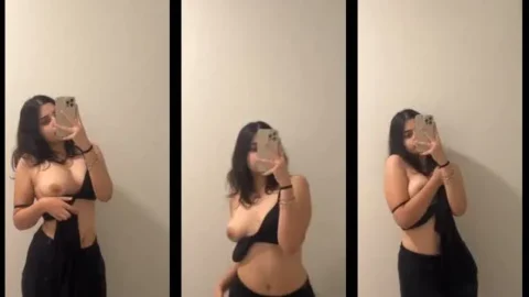 Desi Girl Shows Off Her Big Boobs on Live Video Call