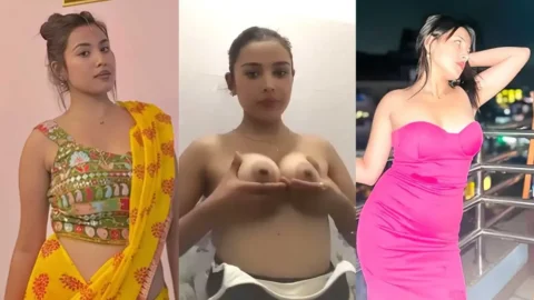 Desi Girlfriend Exposing Big Boobs And Tight Ass In Nude Video Video MMS