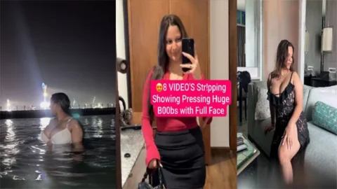 Famous Insta Model Viral - Showing Pressing Huge Boobs