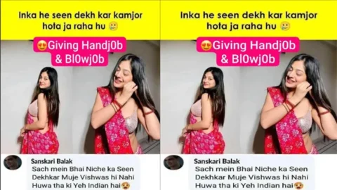 Beautiful Instagram Influencer Viral Video - Giving Amazing Handjob & Blowjo Mms Video