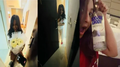 Horny Drinking Faria Fucking with 2 Diffrent Guy