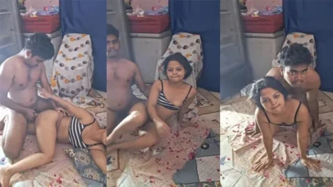 Newly Married Desi Couple Second Night Hardcore Fucking