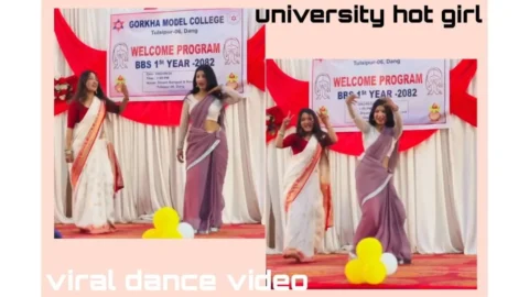 University hot girls viral dance video