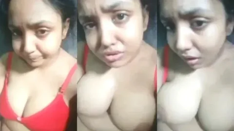 Desi Girlfriend Nude MMS Shows Her Huge Boobs And Furry Pussy Video MMS