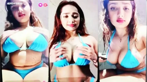 Aditi Mistry Soaking Wet Bra and Panty Pool Fuck Fest Video Video MMS