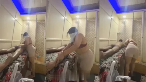 Chubby Massage Girl - Bra Only Full Nude Customer Chudai