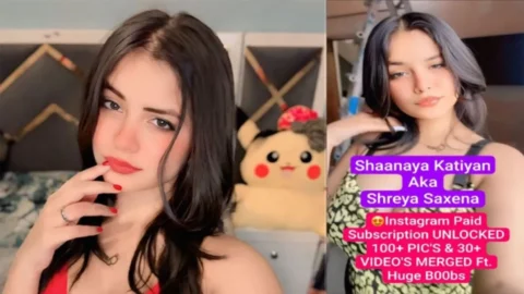 Shanaya Katiyan Aka Shreya Saxena Paid Subscription Huge Boobs