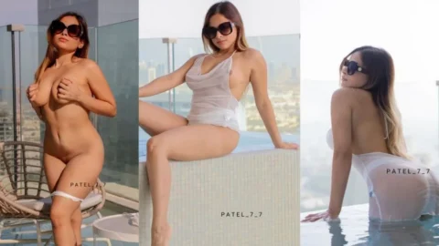 Ashwitha New Rooftop Swiming pool Latest Exclusive OnlyFans