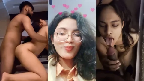 Desi girlfriend nude sex tape gets tight pussy wrecked hard Video MMS