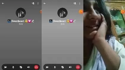 Cute Gf Showing Hot Boobs On Vc