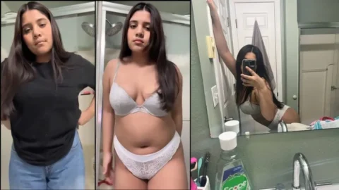 Horny NRI Girl Latest Most Exclusive Stripping Full NUDE