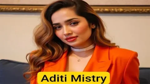 Aditi Mistry Hot - Orange Bikini Pussy Tease Viral