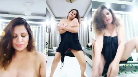 Sapna Sappu viral MMS nude live dance and pussy fingering show Video MMS