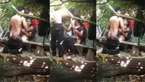Mein dekhiye jungle mein lovers ki chudai - Hidden Cam Sex