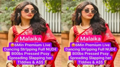 Beautiful Influencer Malaika Latest Premium Live Dancing Stripping