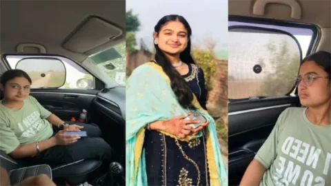 Lover and Friend Share Punjabi Babe