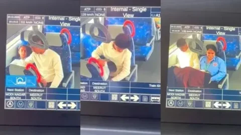 Desi GF Gives Public Blowjob and Fucked Hard in Moving Metro Video MMS