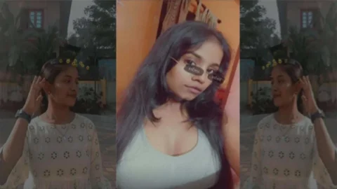 Dusky Teen Girl Showing Boobs on Snapchat