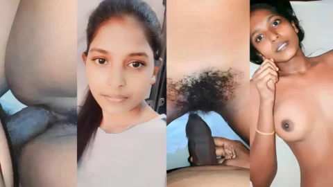 MMS of girlfriend s hairy pussy fucked hard all night Video MMS