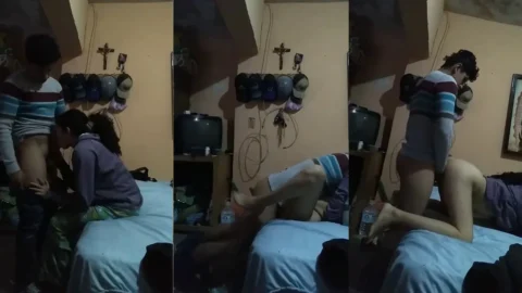 Padosan bhabhi ki blowjob aur doggy style HD fucking video