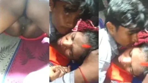 Desi Village Threesome with a Horny Bhabhi Fucking and Sucking Video MMS