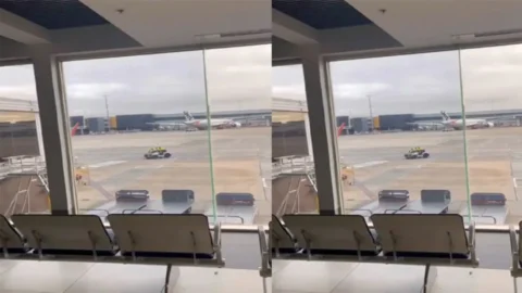 Airport Washroom Convinced Hot Young Girl Banged by Rizz Guy 2