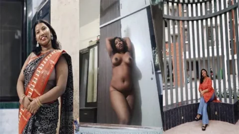 Horny Indian Wife Boobs Pussy Doggy Fucked