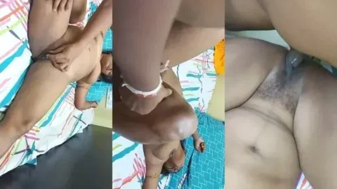 Desi Bhabhi Fucking Video Pussy Fingering, Sloppy Blowjob and Hard Sex Video MMS