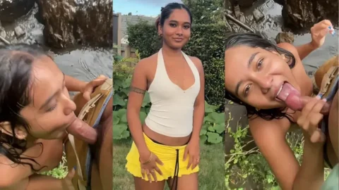 Onlyfans Video of NRI Slut Mia Z Fucked Hard in the Jungle Video MMS