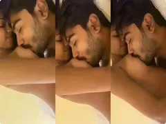 Slim Cute Tamil Girl Boobs Sucking By Lover