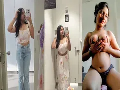 Beautiful Bigboobs Sexy Indian Gf Showing Teasing Rubbing Pussy