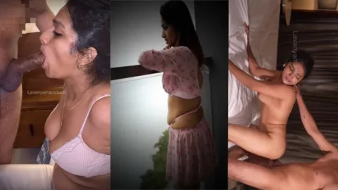 Lavanya Manickam Actress - Balcony Love & BJ Fuck
