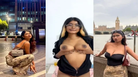 Sexy Indian Insta Influencer Teasing Showing 2