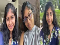 CUTE CHASMISH INDIAN GF SHOWING BOOBS