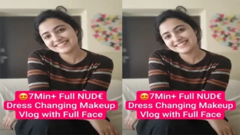 Desi GF Latest Viral Full Nude Dress Changing & Makeup Mms
