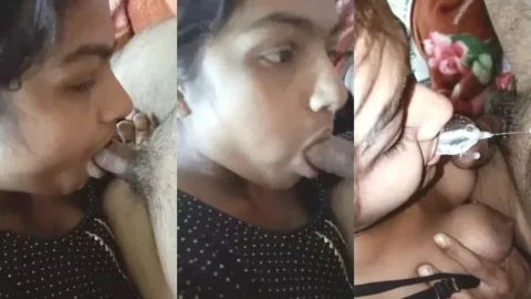 Desi Wife Sloppy Blowjob and Hard Fucking Part 1 Video MMS