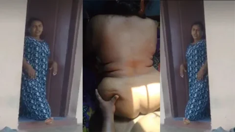 Horny Tamil Aunty Washing Clothes - At Terrence And Having Sex
