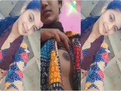 CUTE SLIM HORNY DESI GIRL HUMPING PILLOW SHOWING PINK HAIRY TIGHT PUSSY