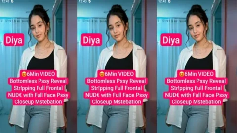 Diya Insta Model Frontal Nude Pssy Closeup Mstrbation Porn Video