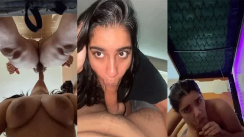 Pretty Girl Giving Blowjob Like a Pro Nri